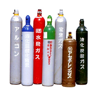 産業ガスの種類